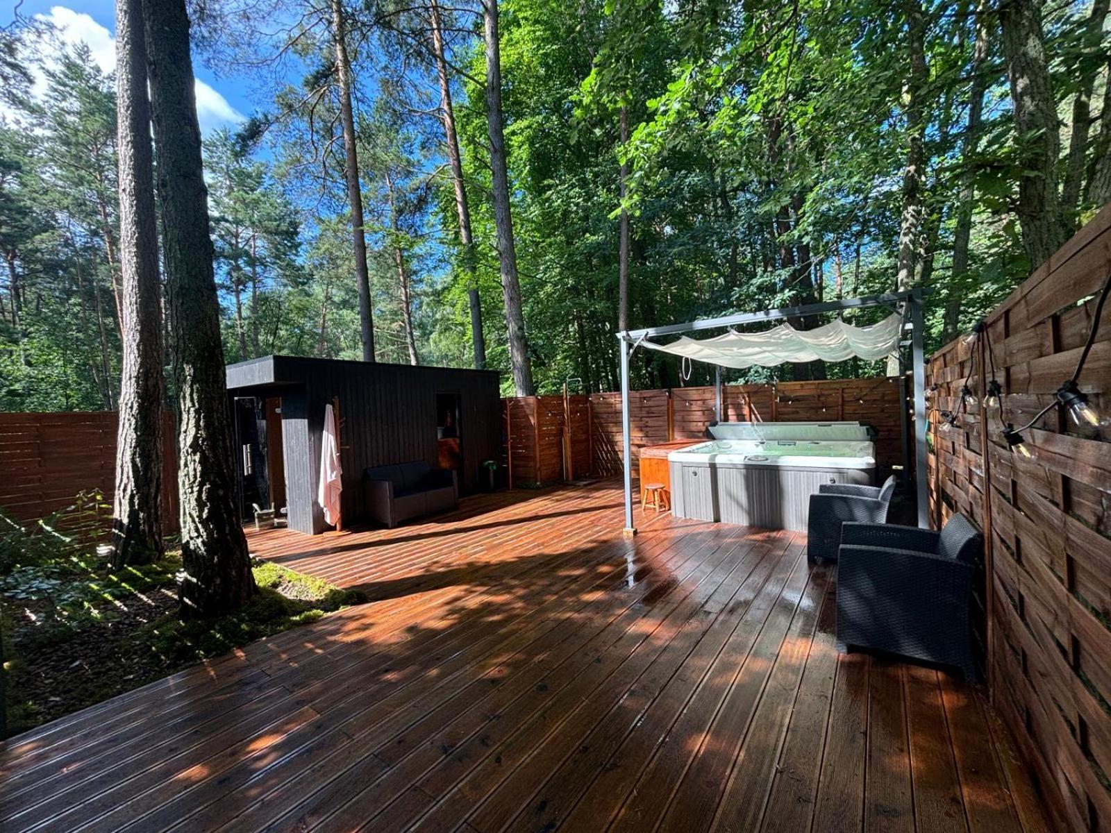 Villa Osrodek Wypoczynkowy Zakatek Kąty Rybackie Exterior foto